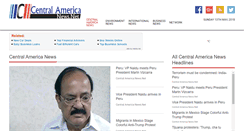 Desktop Screenshot of centralamericanews.net
