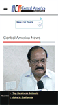 Mobile Screenshot of centralamericanews.net